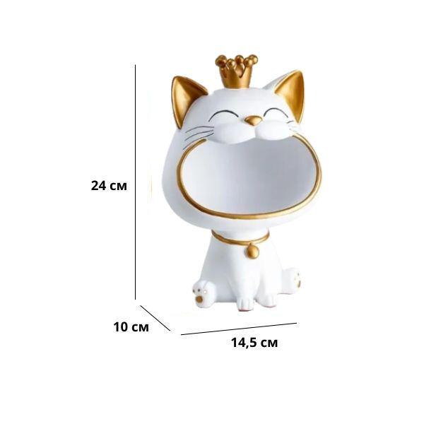 Статуэтка счастливый кот для удобного хранения мелочей (C01268) - фото 9 Статуэтка счастливый кот для удобного хранения мелочей (C01268) - фото 9