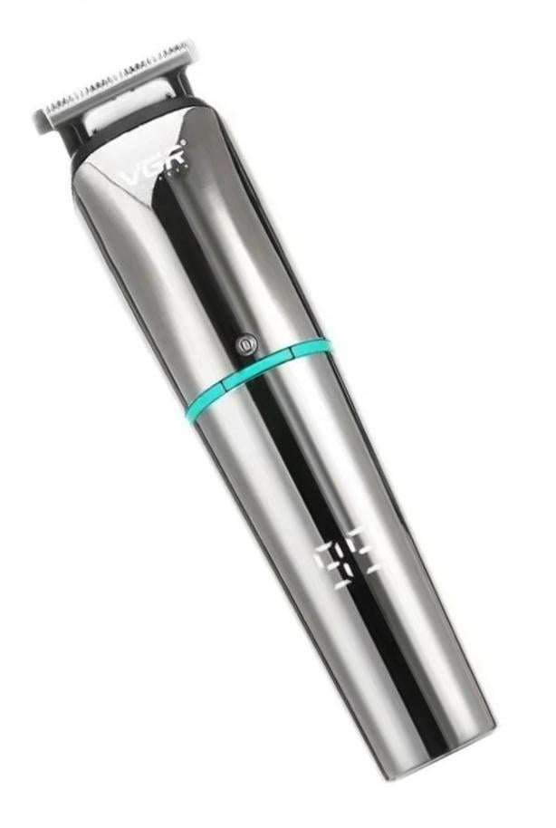 Тример VGR V-101 бездротовий 5 Вт насадки в комплекті сріблястий (2390000033)