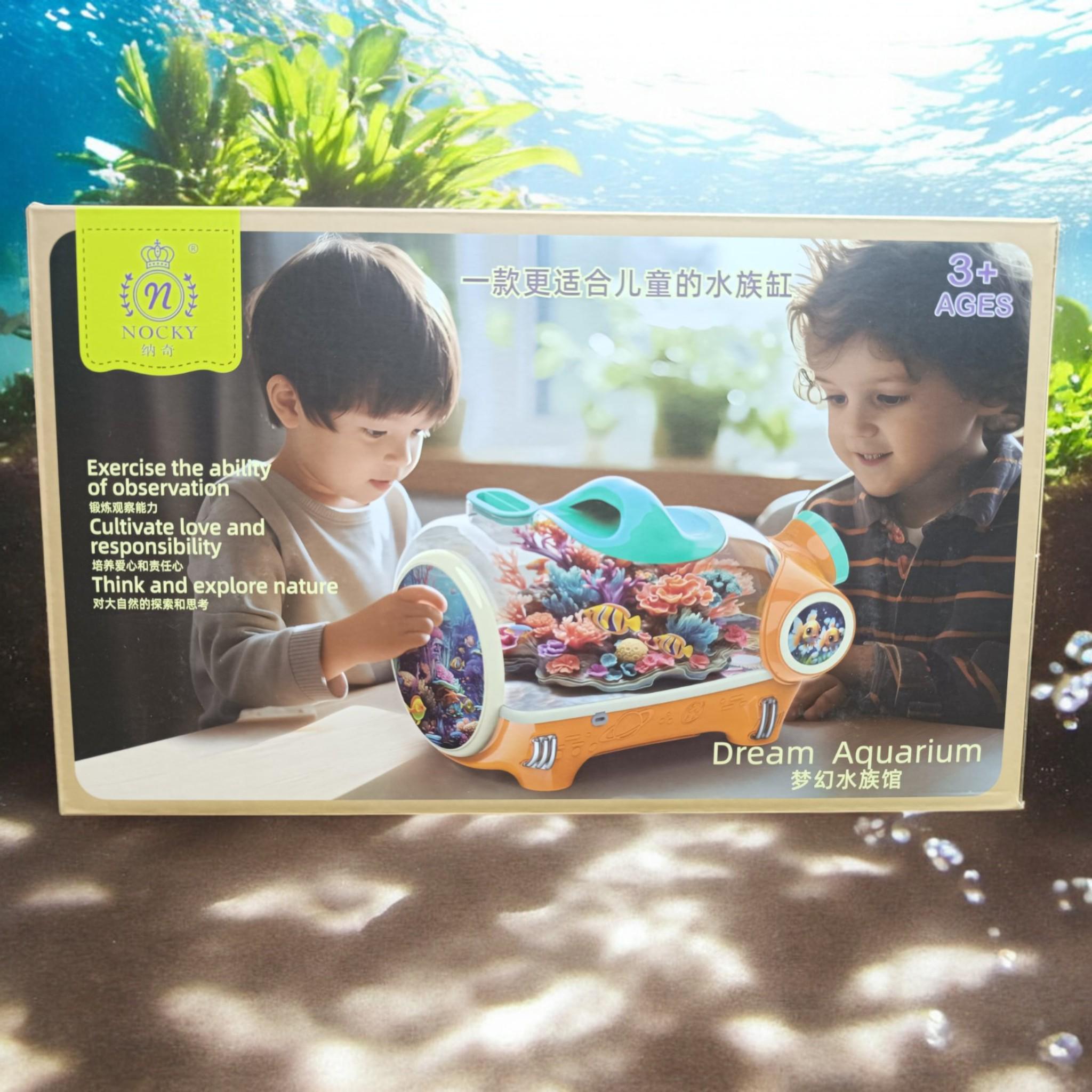 Ігровий набір Nocky Акваріум аккумулятор 3,7 V підсвічування компресор збільшувальна лінза з аксесуарами (А_Q001) - фото 11 Ігровий набір Nocky Акваріум аккумулятор 3,7 V підсвічування компресор збільшувальна лінза з аксесуарами (А_Q001) - фото 11