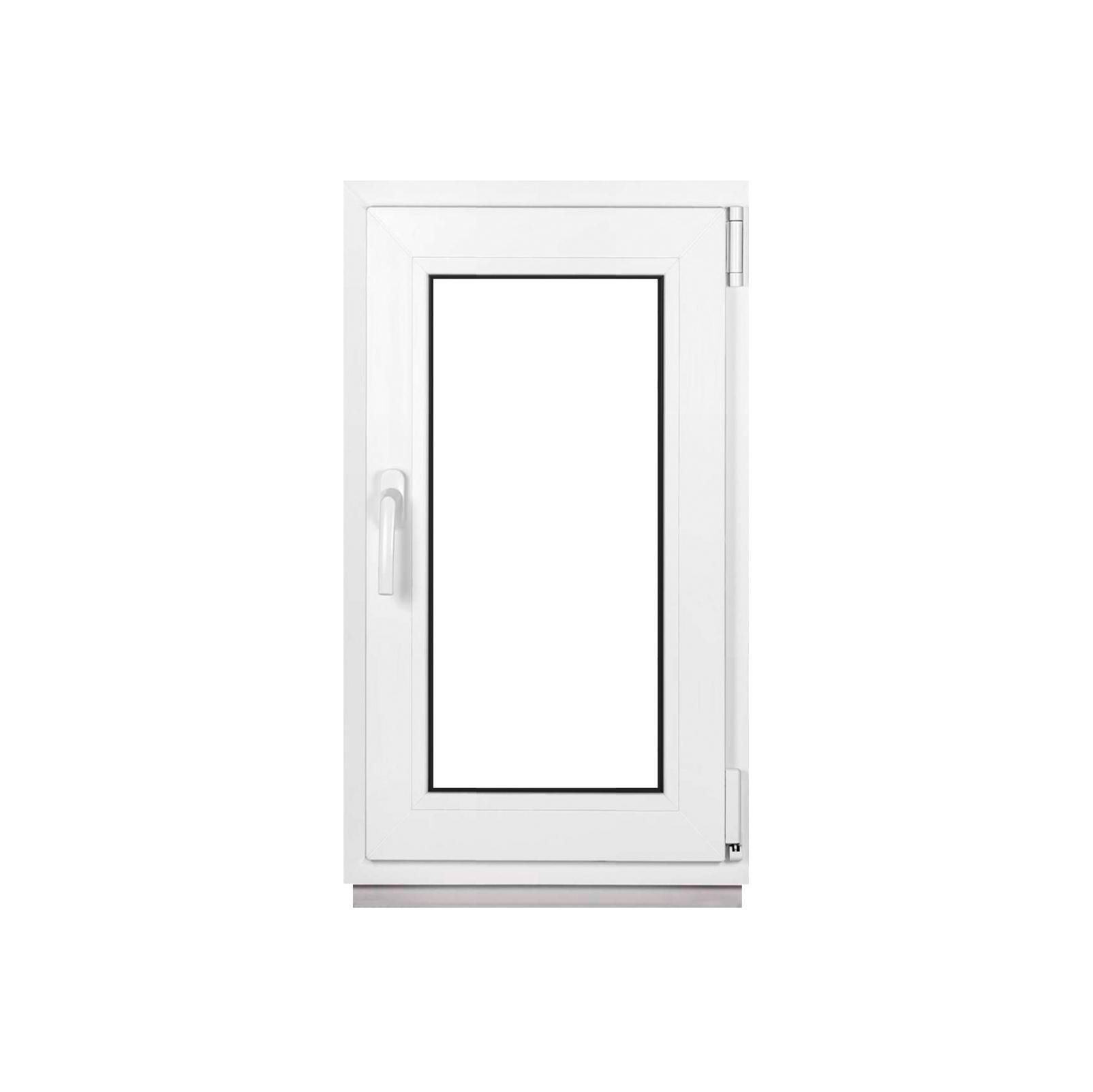 Окно металлопластиковое Framex поворотно-откидное с правым открытием 500х850 мм Белый
