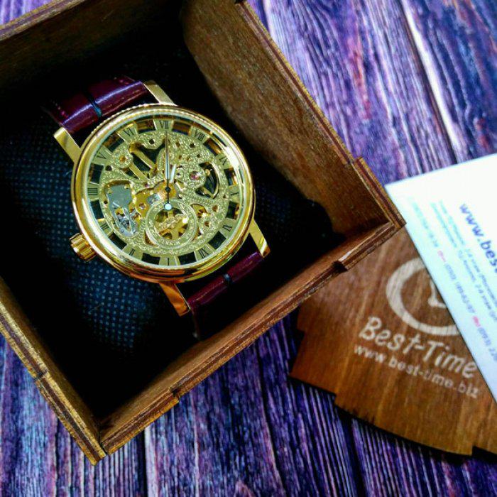 Годинник чоловічий механічний Winner Gold - фото 10