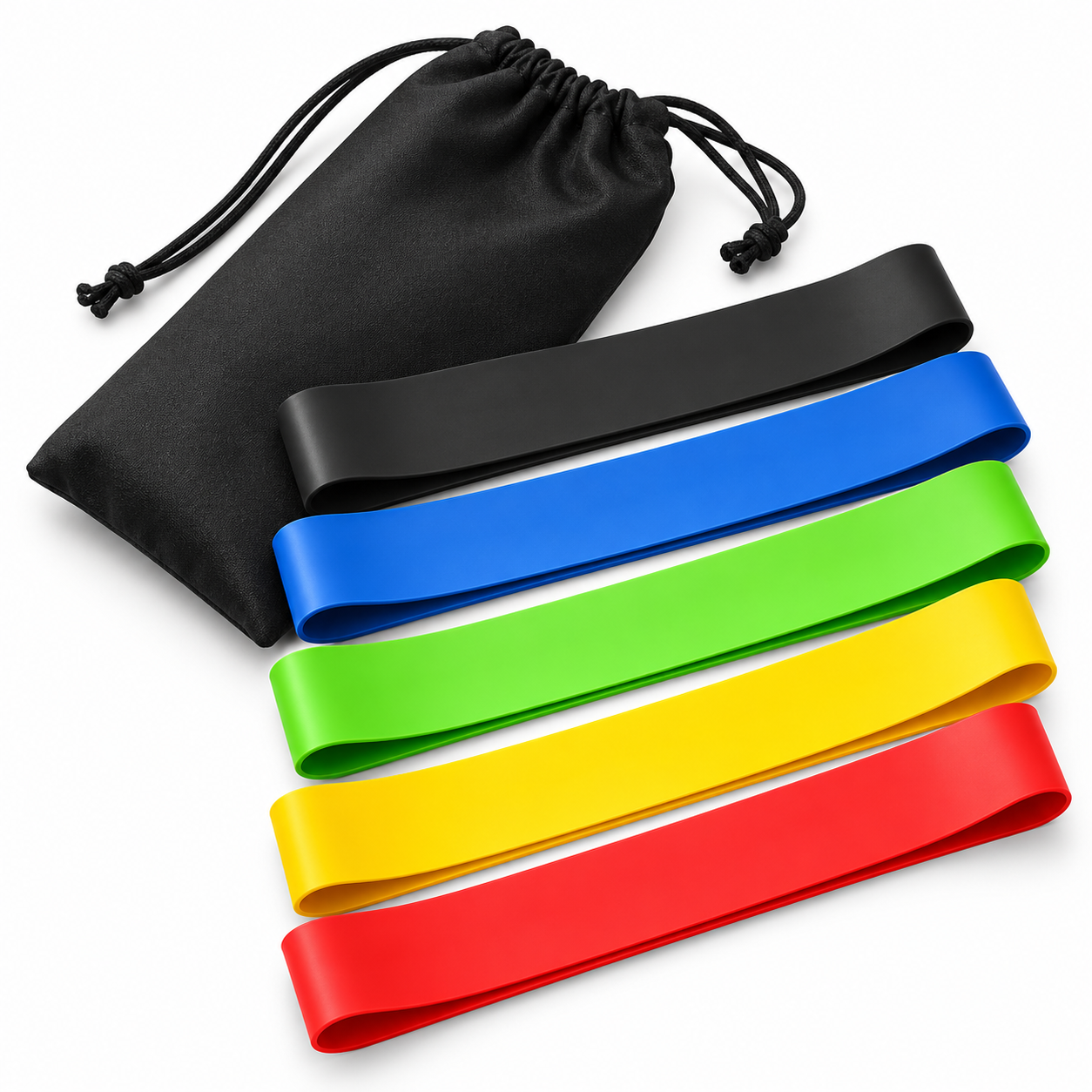Фитнес-резинки Fitness Loop Bands 5 шт. Разноцветный (4594)