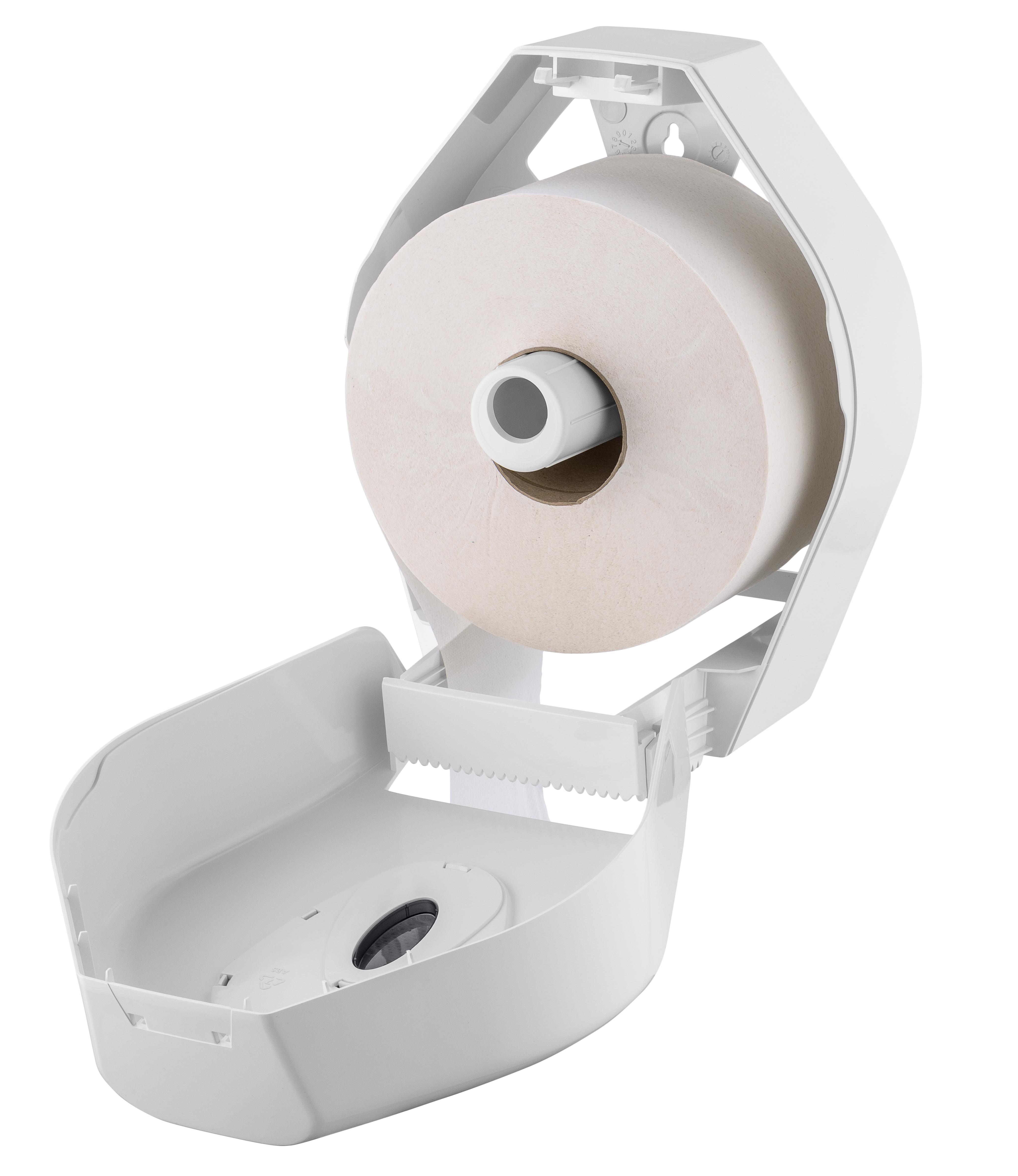 Дозатор туалетного паперу All Care Plastiqline Jumbo PQMidiJ (5531) - фото 2 Дозатор туалетного паперу All Care Plastiqline Jumbo PQMidiJ (5531) - фото 2