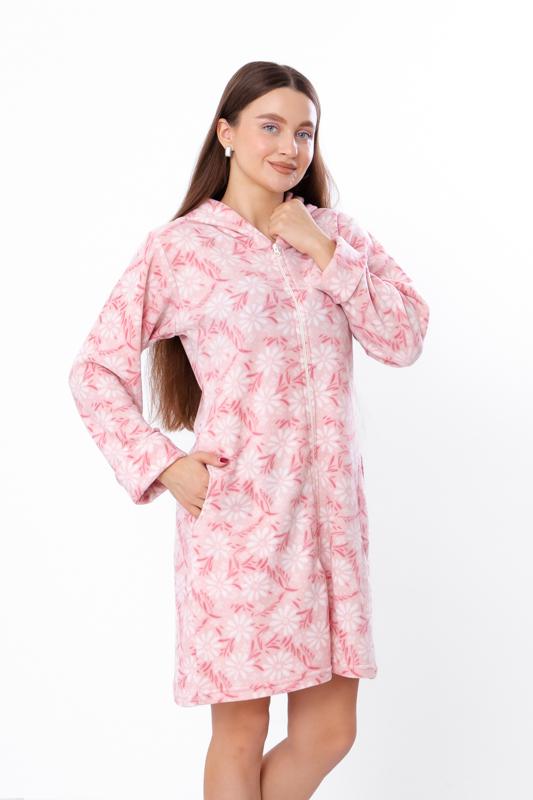 Халат жіночий Носи Своє р. 46/48 Світло-рожевий (8545-028) - фото 2