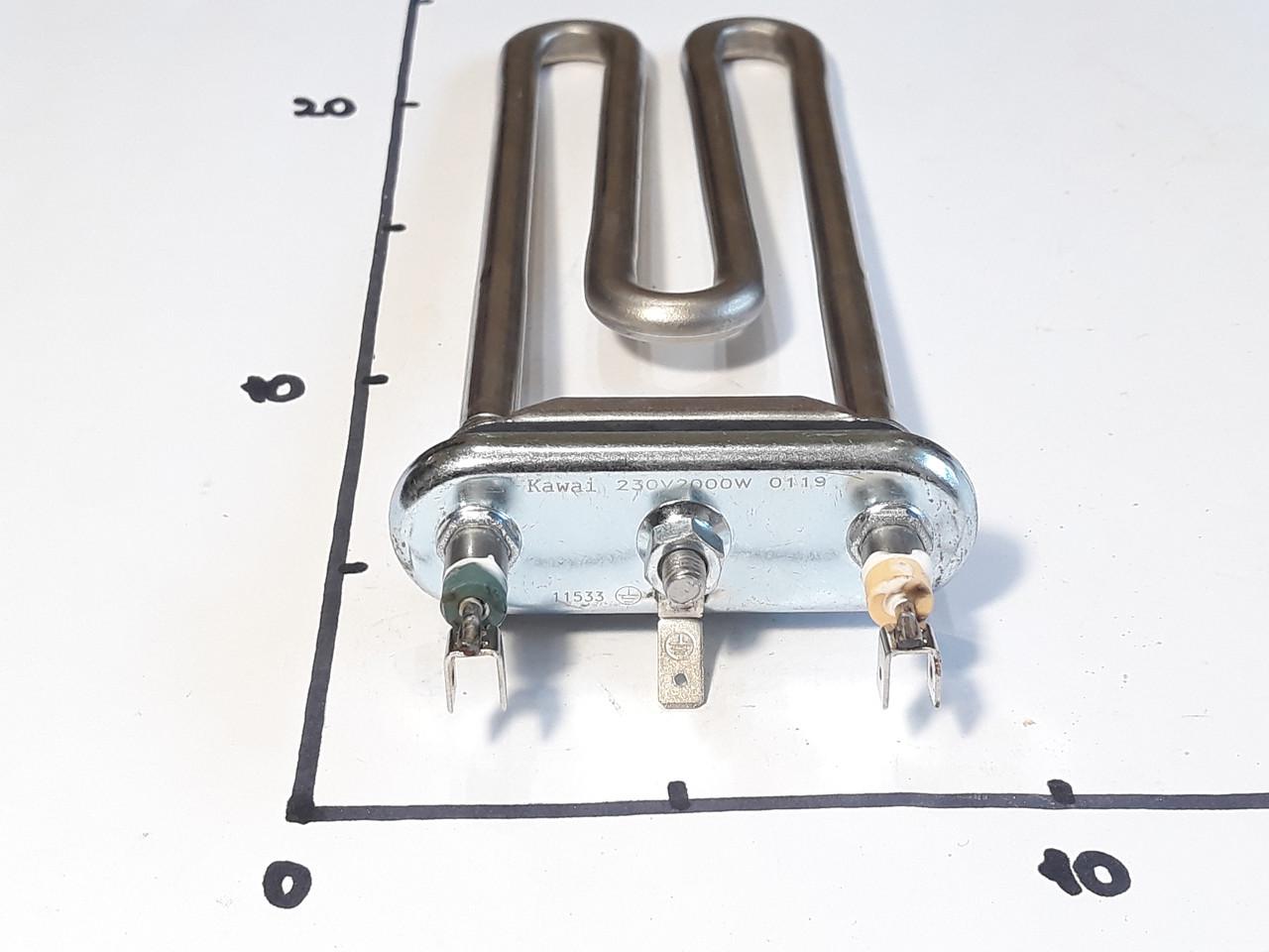 ТЭН для стиральной машины 2000w L-190 (0937) - фото 3