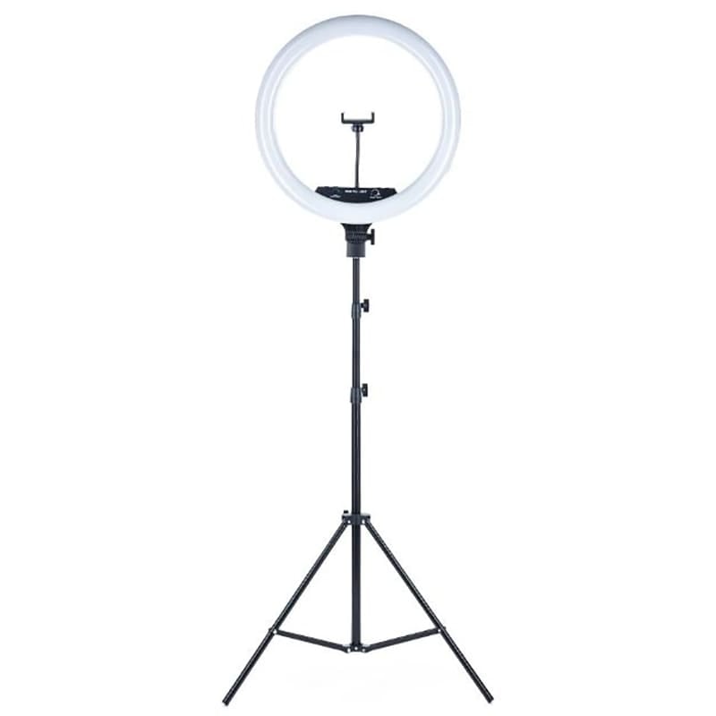 Профессиональная кольцевая светодиодная лампа LED Ring Light D 45 см 65W на штативе с сумкой (чехлом)
