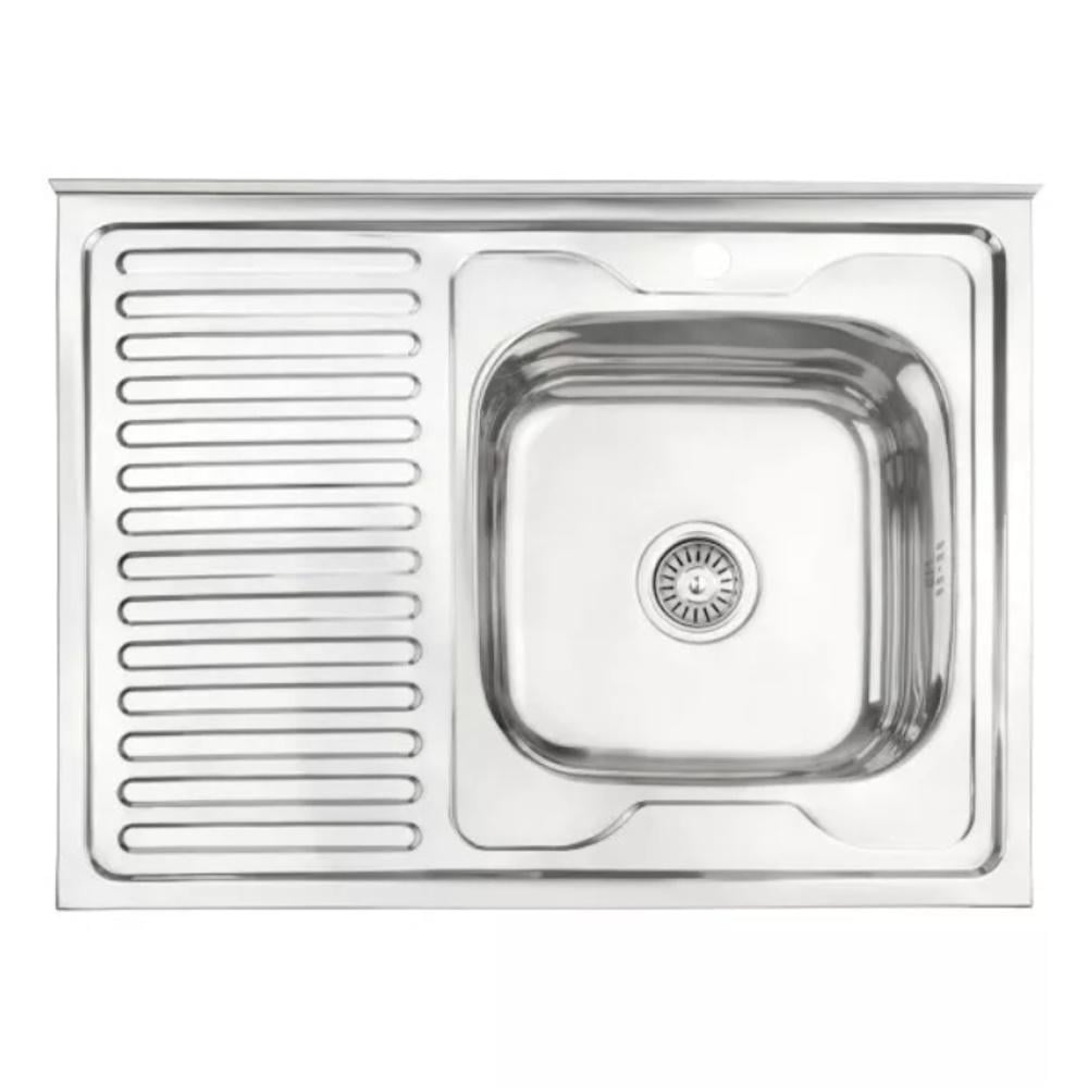 Мойка для кухни с сифоном Wezer W8060R(06) Polish 600x800x160 мм (SQ-1039016) Мойка для кухни с сифоном Wezer W8060R(06) Polish 600x800x160 мм (SQ-1039016)