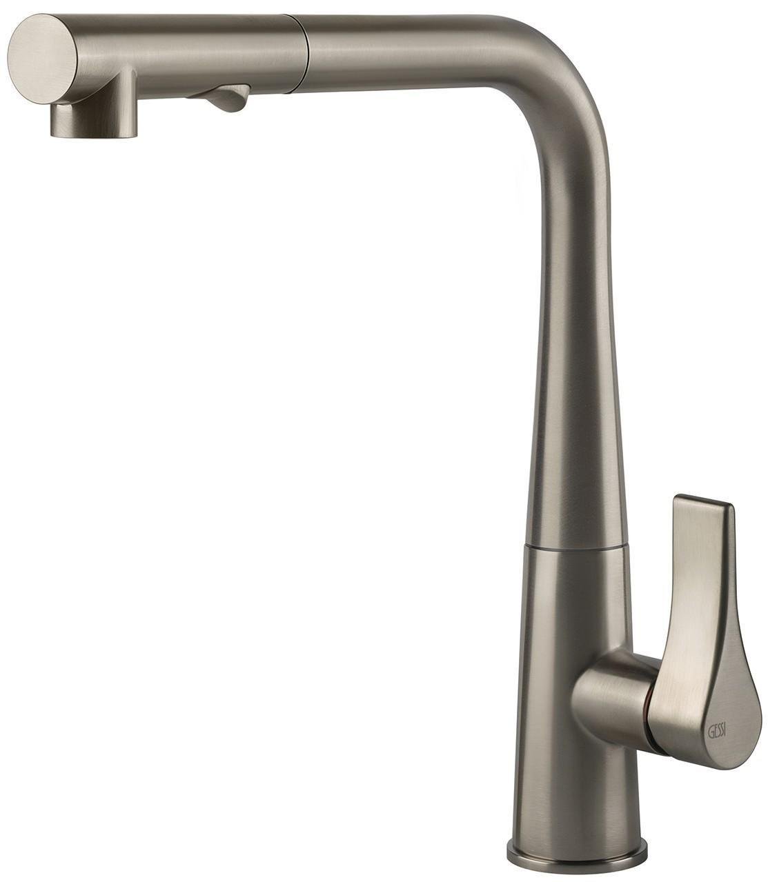Кухонний змішувач Gessi Proton Нержавіюча сталь (17177#149)
