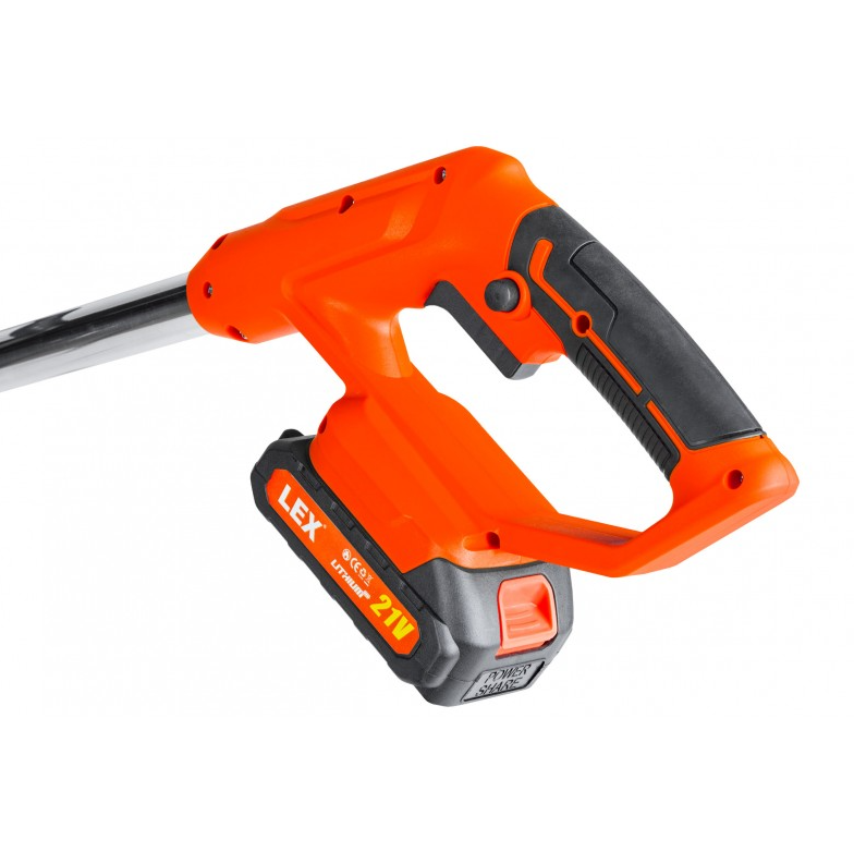 Тример газонний LEX LXCGT2B-21V акумуляторний 150 мм з аксесуарами - фото 10 Тример газонний LEX LXCGT2B-21V акумуляторний 150 мм з аксесуарами - фото 10