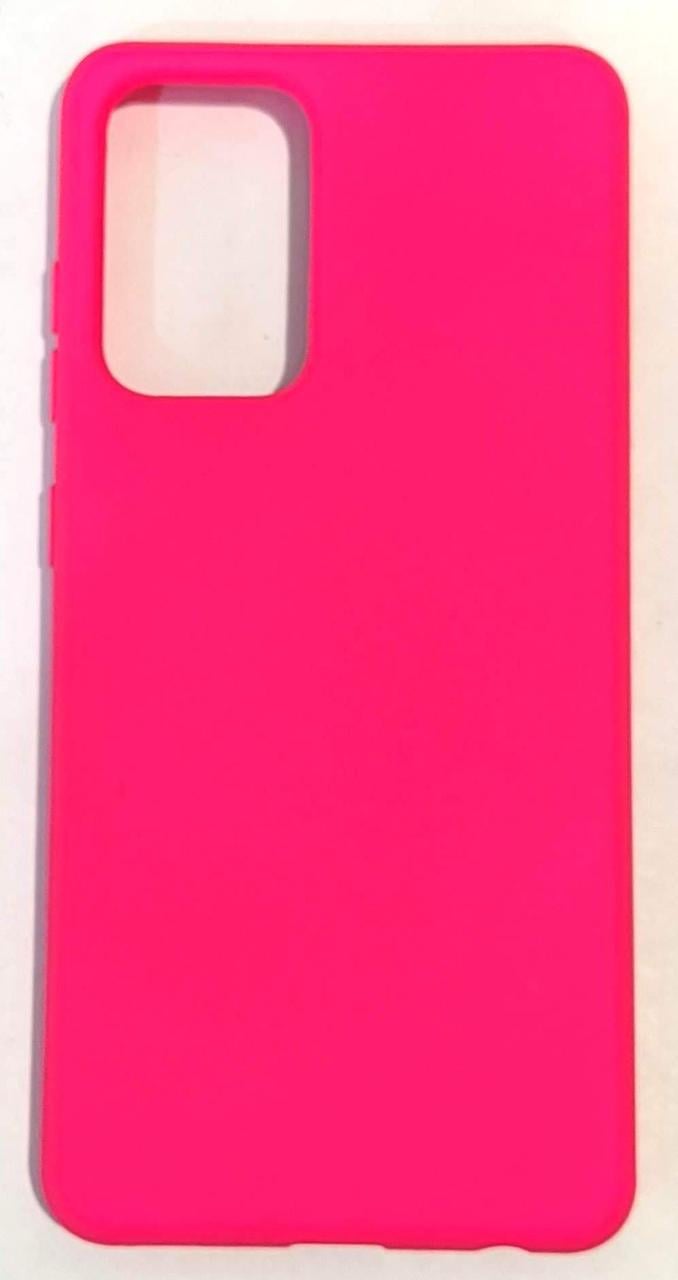 Силіконовий чохол Silicone Case Samsung A52/A525 pink-neon - фото 1