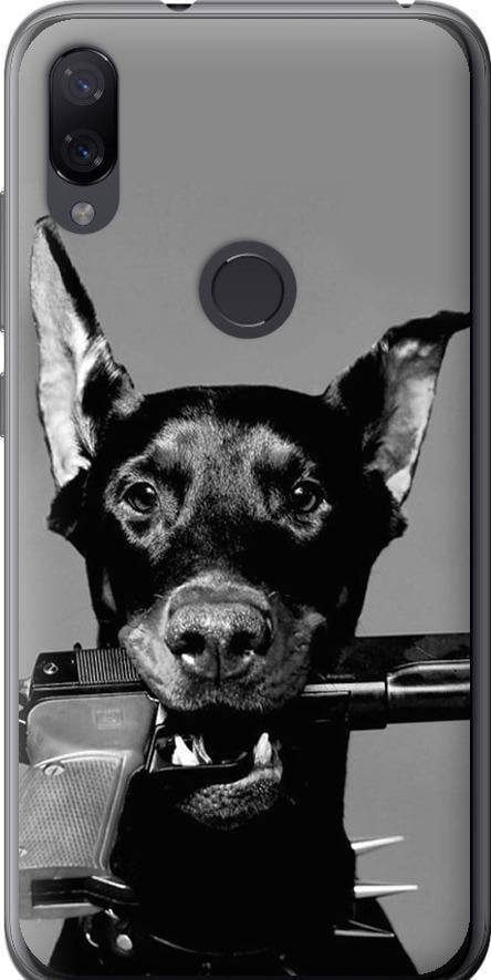 Чехол на Xiaomi Mi Play Доберман (2745u-1644-42517)