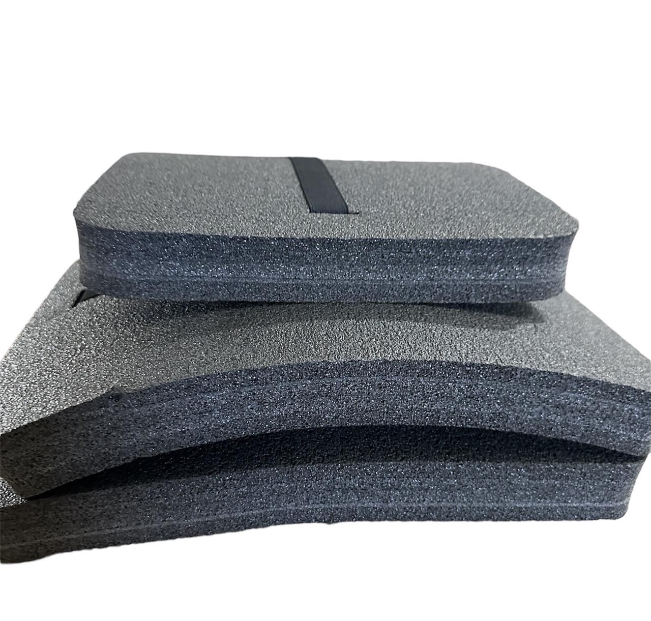 Сидіння для військових та туристів Termoizol товщина 40 мм 30х40 см Сірий