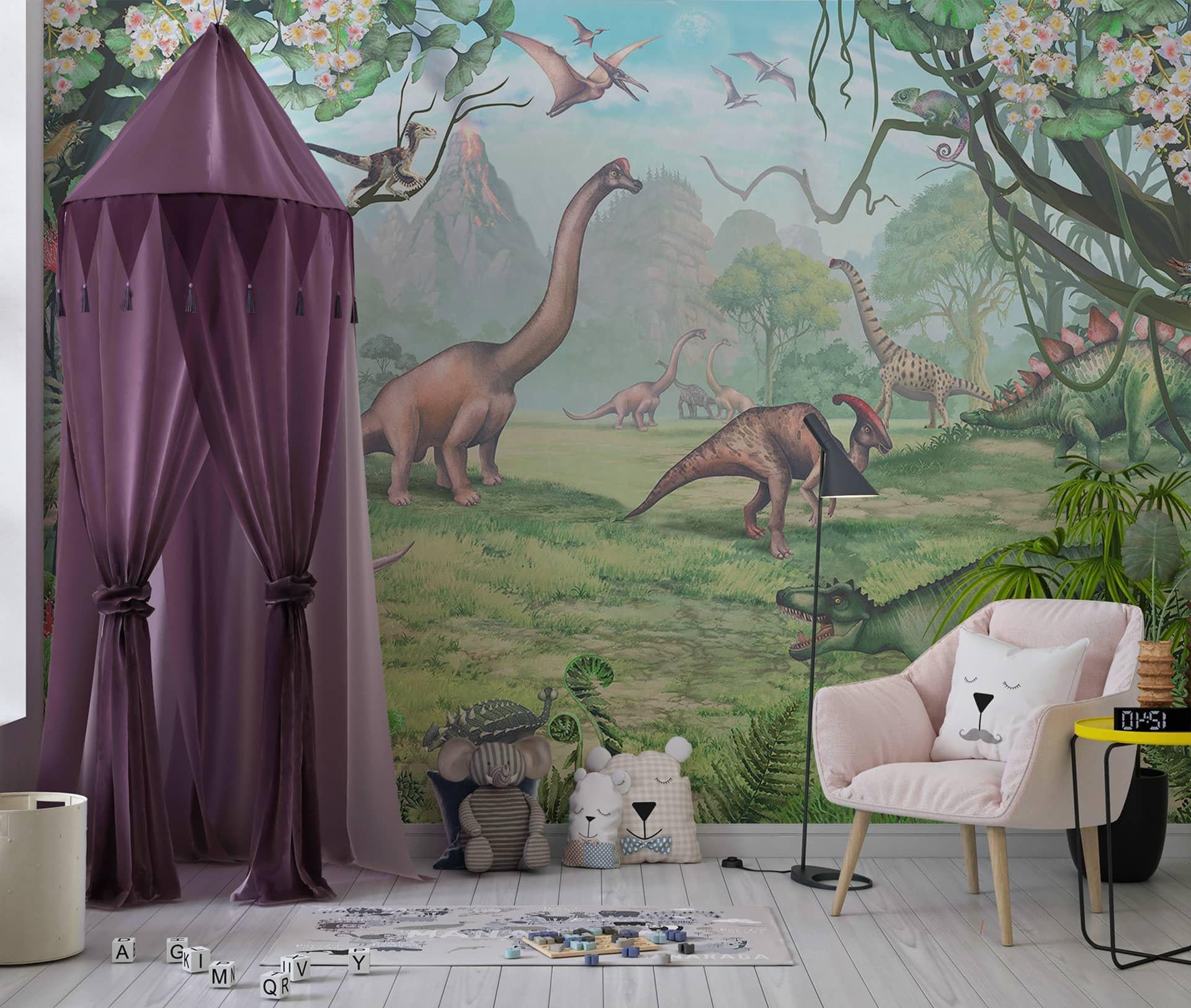 Фотошпалери флізелінові Styleo Print-walls Епоха гігантів 0459 350х270 см (Pw-0459/3)