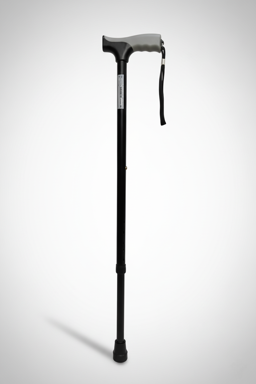 Тростина алюмінієва регульована по висоті Doctor Life 11874/SZ-BL Чорний