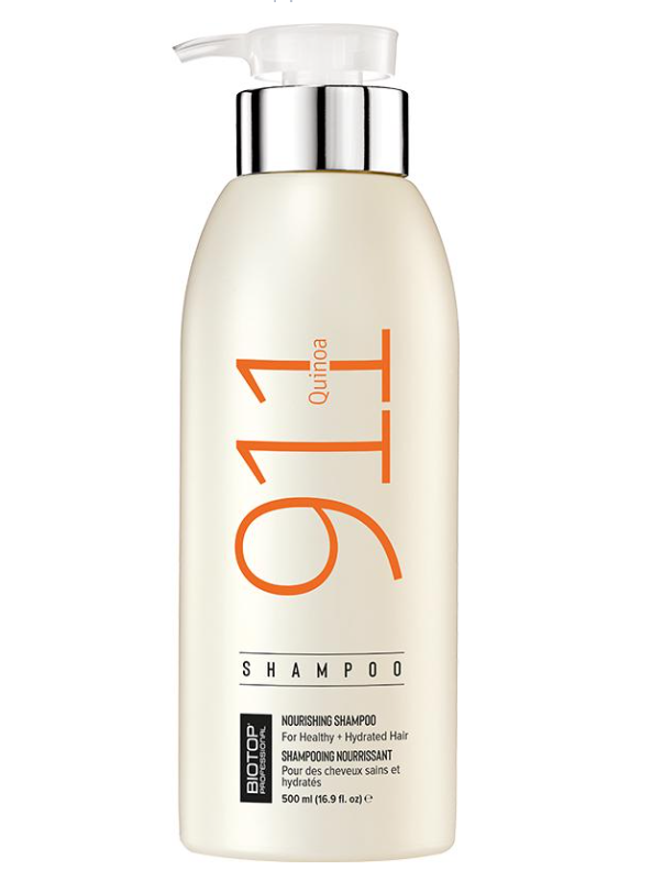 Шампунь для сухих и поврежденных волос BIOTOP 911 Quinoa с протеинами киноа 500 мл (49995)