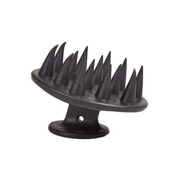 Щетка массажная для мытья волос и нанесения шампуня силиконовая с ручкой 7,8х7,8х6 см Черный (D-0004) Щетка массажная для мытья волос и нанесения шампуня силиконовая с ручкой 7,8х7,8х6 см Черный (D-0004)