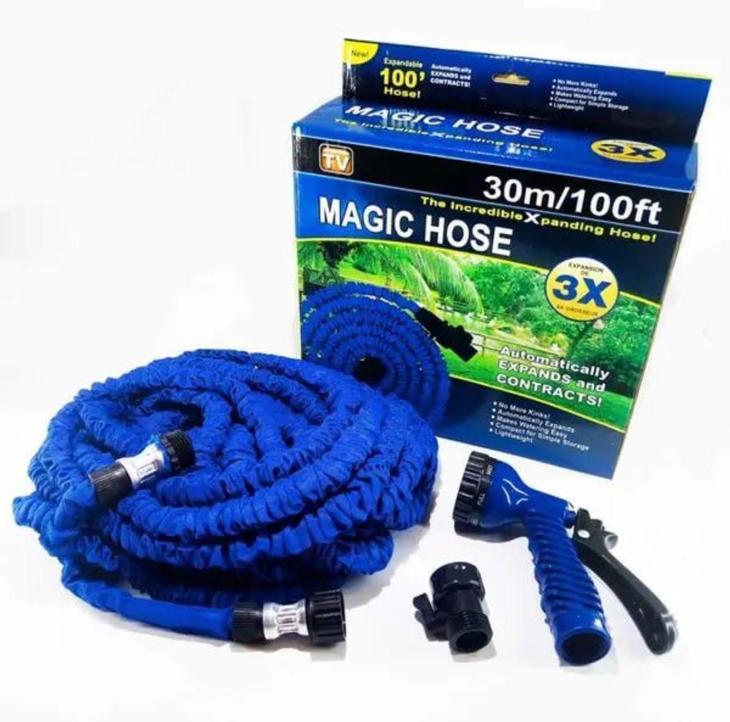 Шланг саморастягивающийся Magic Hose легкий с распылителем 22,5 м (38470512)