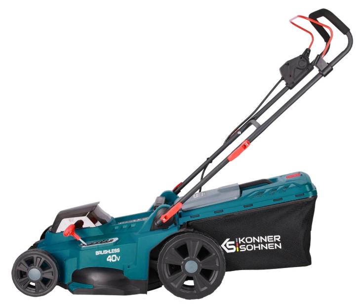 Газонокосарка акумуляторна Konner&Sohnen KS 43LM-40V без акумулятора та зарядного пристрою (63178) - фото 15 Газонокосарка акумуляторна Konner&Sohnen KS 43LM-40V без акумулятора та зарядного пристрою (63178) - фото 15