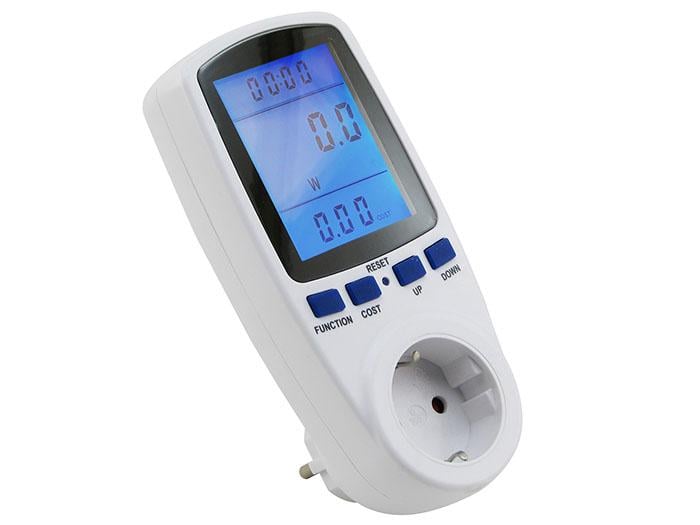 Ваттметр цифровий 220V 3600 Вт (20908)