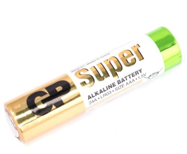 Батарея GP Alkaline AAA (000013575) - фото 1 Батарея GP Alkaline AAA (000013575) - фото 1