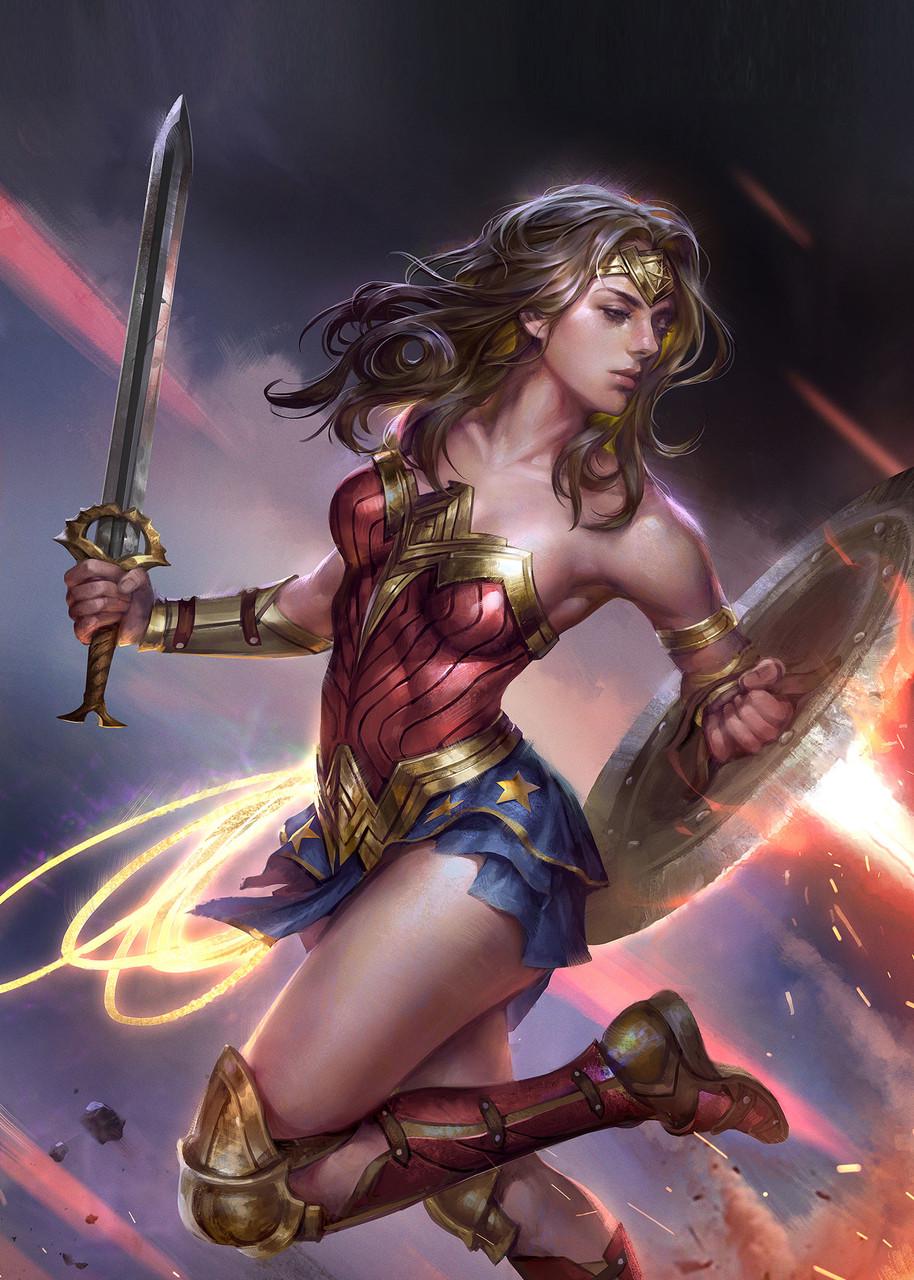 Картина GeekLand Wonder Woman фан (WW.09.074)