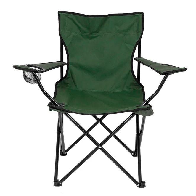 Стул туристический складной Темно-зеленый