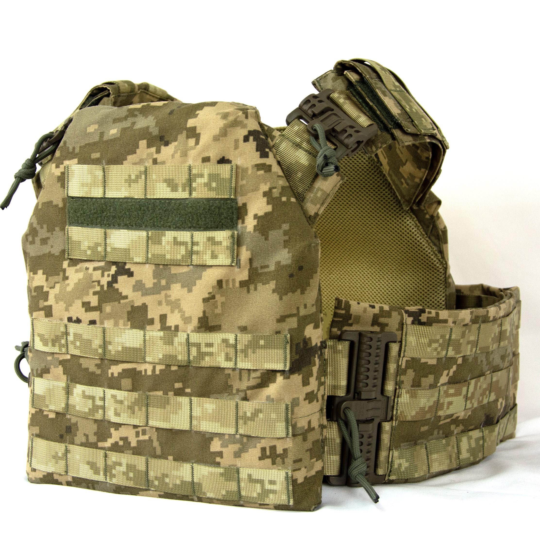 Плитоноска MELGO Plate Carrier зі швидким скиданням IRR Cordura 500 D Піксель ММ-14 (MG_PL-KAR_CORD_PIXEL-2)