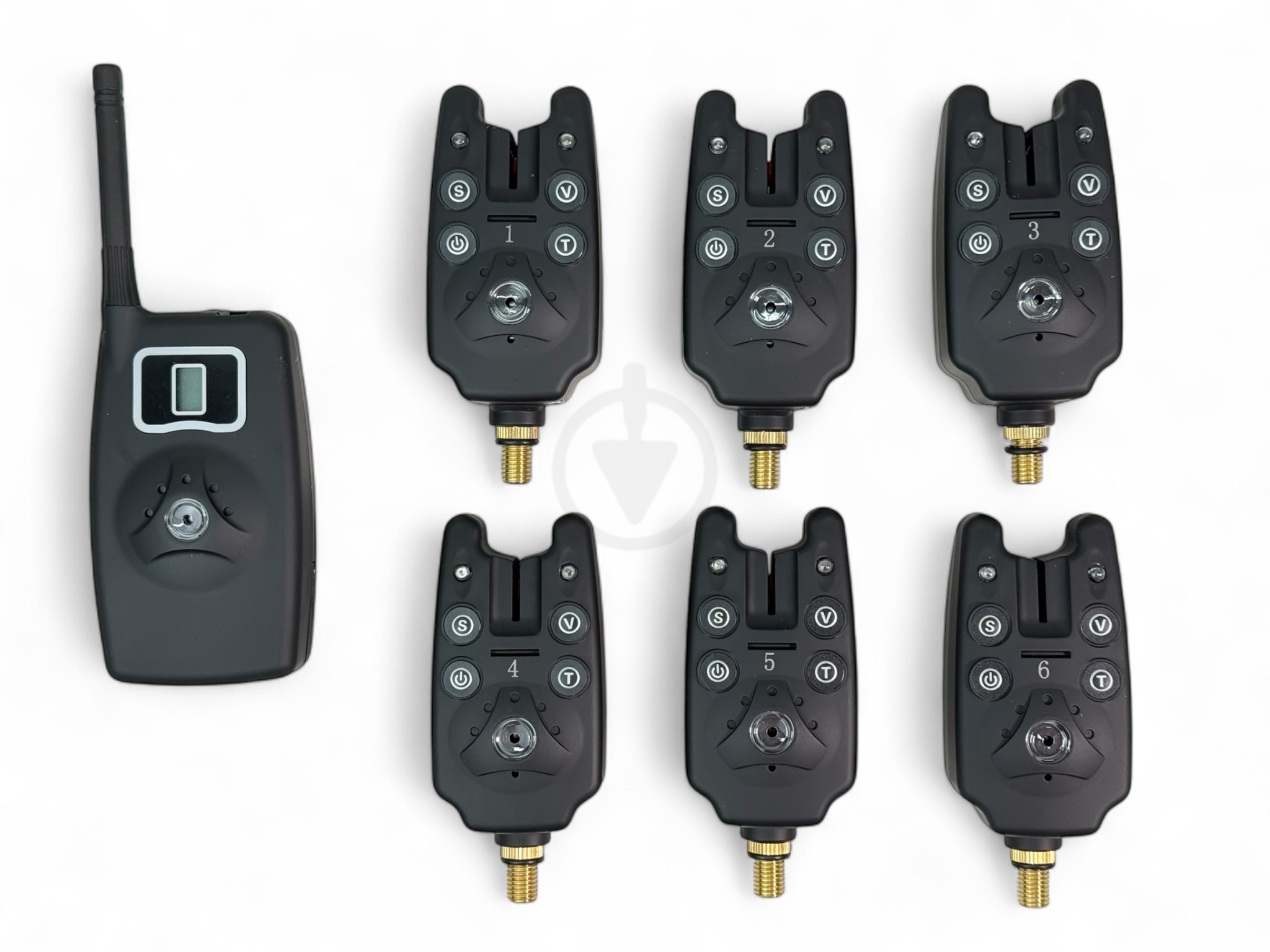 Карповые сигнализаторы поклевки Lixada набор 6/1 (AC10) - фото 3