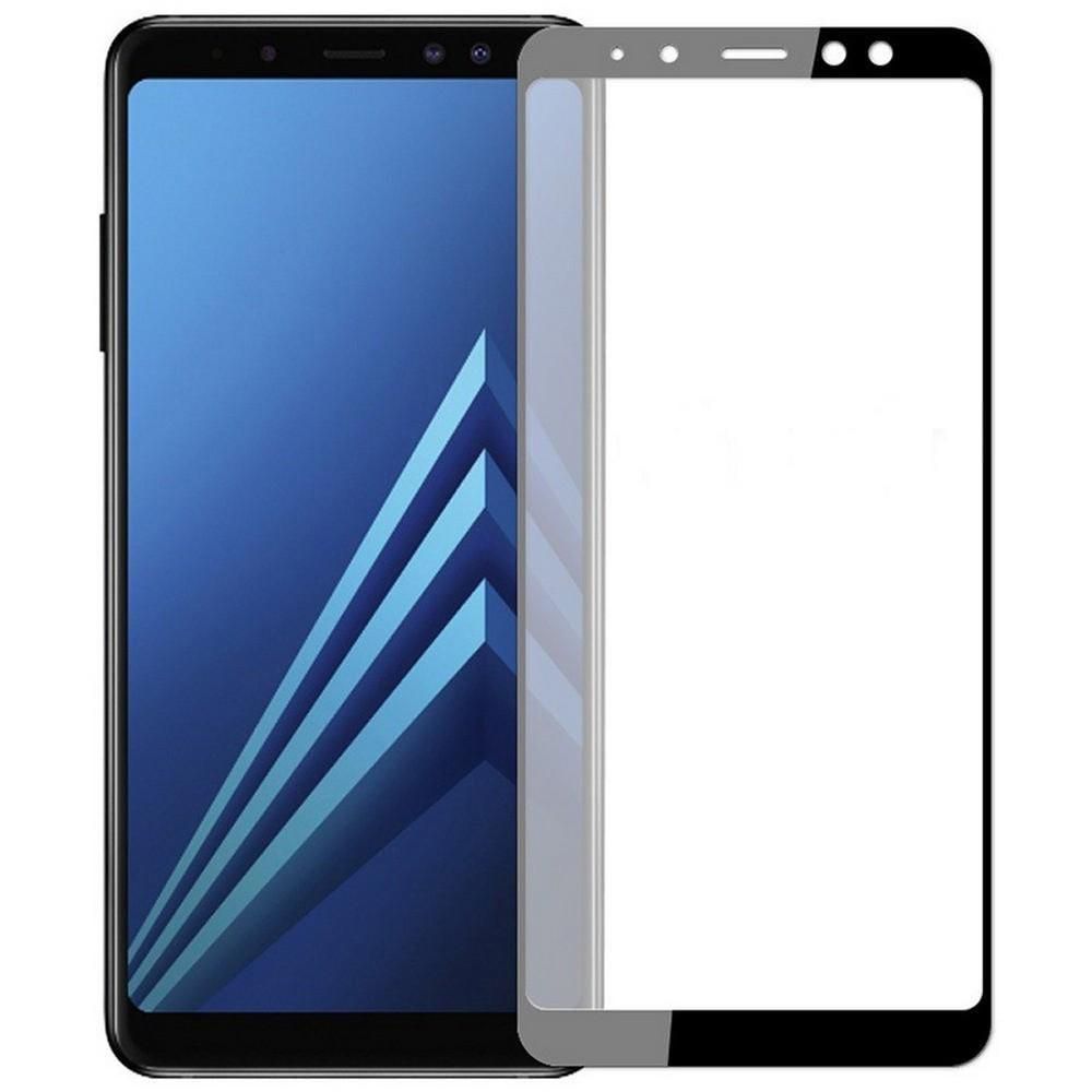 5D стекло Samsung Galaxy A8 2018 (Защитное Full Glue) Black (06722-2B)