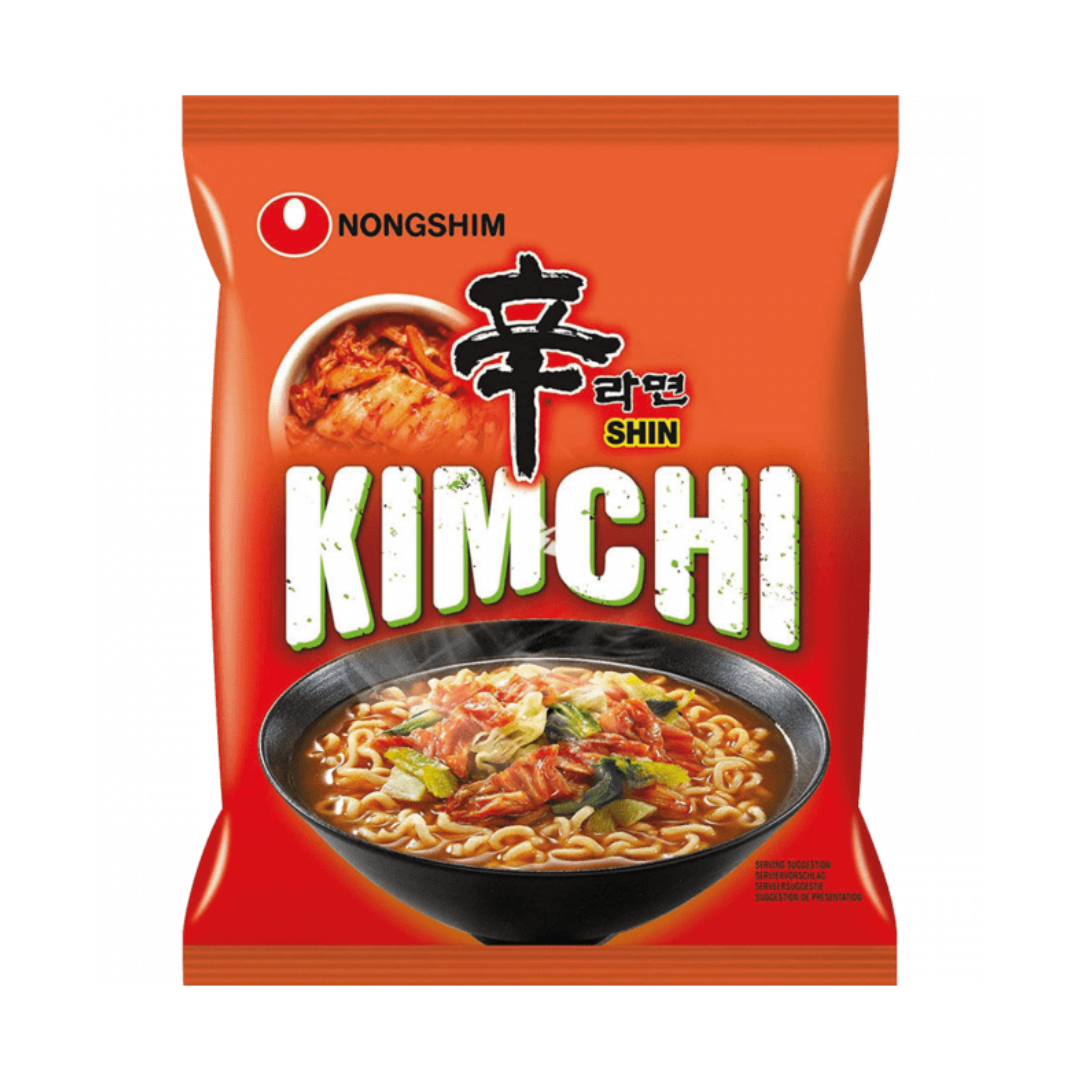 Рамен корейський Nongshim зі смаком Кімчі 120 г (8801043157742)