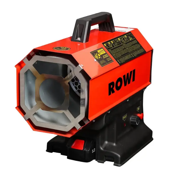 Газовый аккумуляторный тепловентилятор Rowi 20 кВт до 8 часов (HGH 20000/1 A)