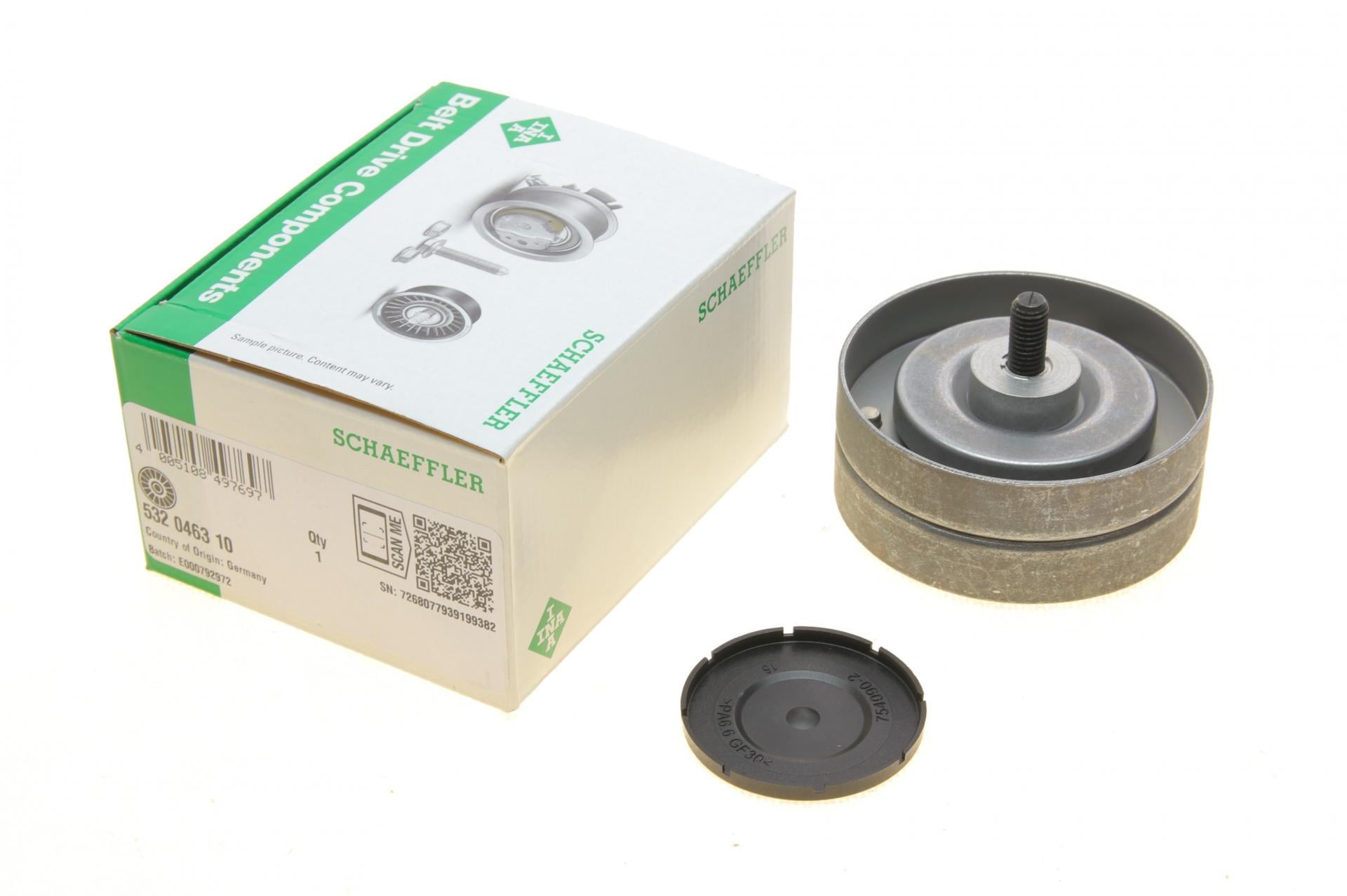 Ролик генератора паразитный INA для VW Phaeton 4.2 V4 03-16 78x31 мм (532 0463 10)