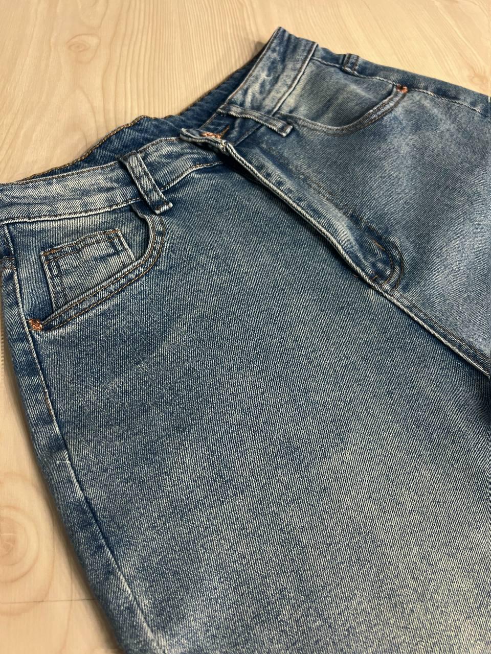 Джинсы женские Allure 6701 клеш р. 31 Синий (26675087) - фото 5