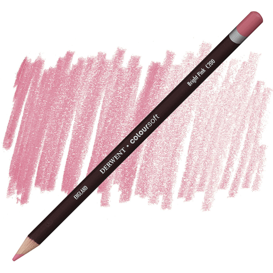 Олівець кольоровий Coloursoft С200 Rosa 700972 6 шт. Рожевий яскравий(5028252188388)
