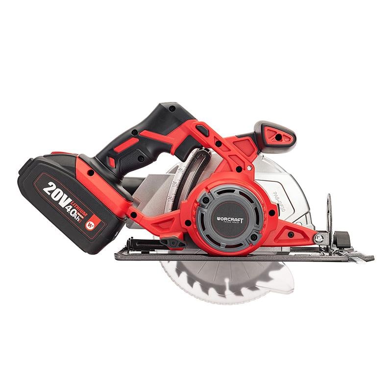 Дисковая пила аккумуляторная Worcraft CCS-S20Li без аккумулятора и зарядного диск 165мм (13010) - фото 6 Дисковая пила аккумуляторная Worcraft CCS-S20Li без аккумулятора и зарядного диск 165мм (13010) - фото 6