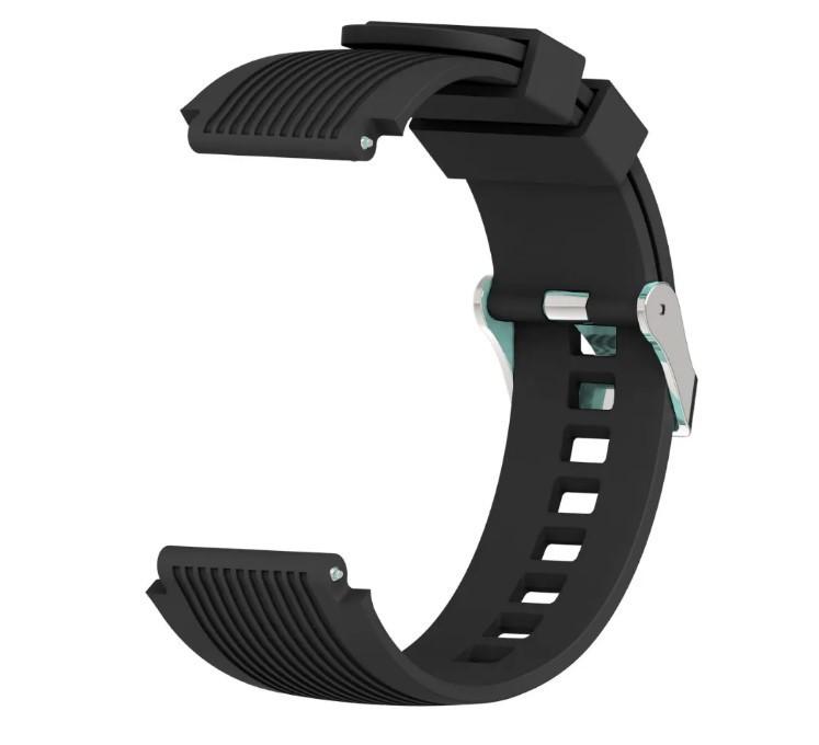 Ремешок силиконовый Primo Line для часов Xiaomi Huami Amazfit SportWatch 2/Amazfit Stratos Black (2019181807)