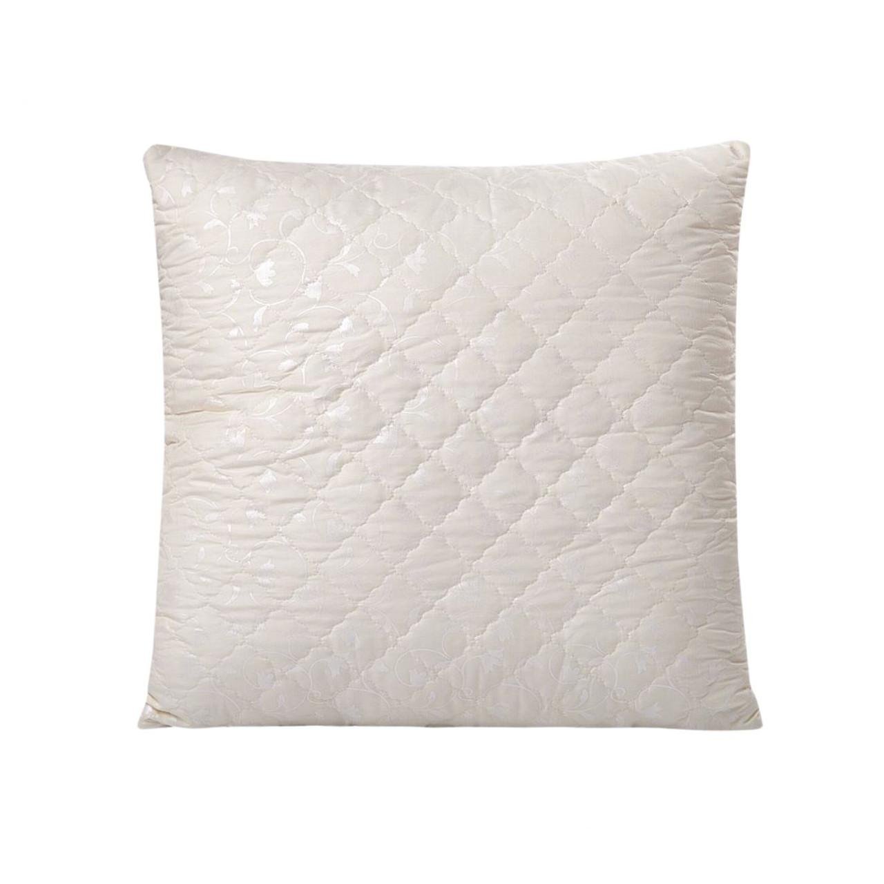 Подушка холлофайбер Ода NZ3 на блискавці 70х70 см Бежевий  (2304060985)