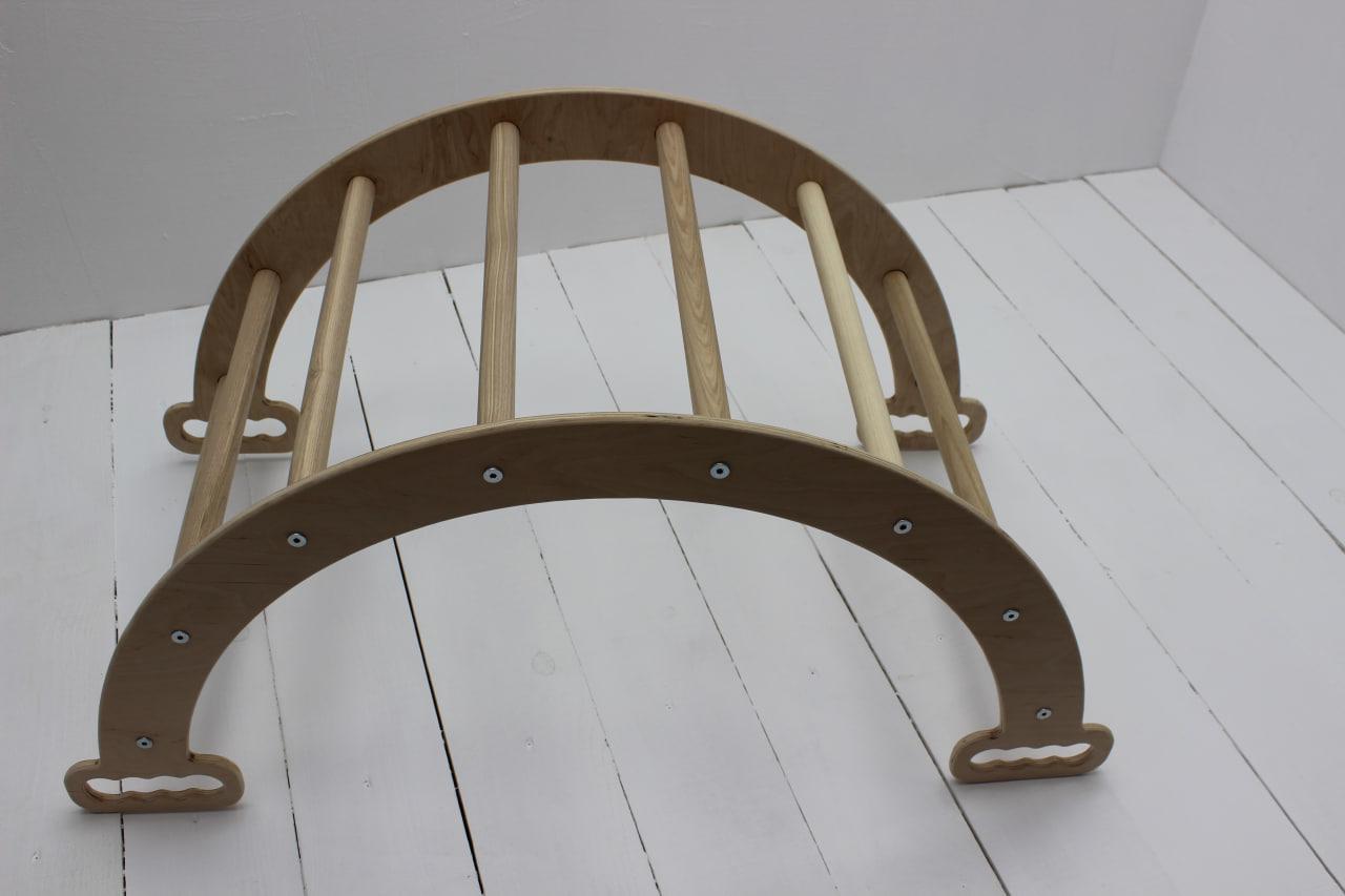 Дитячий тренажер з матрацом Paradox Арка Піклер з натурального дерева (260220244) - фото 5 Дитячий тренажер з матрацом Paradox Арка Піклер з натурального дерева (260220244) - фото 5