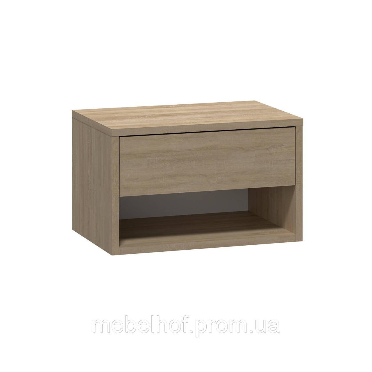 Комплект тумб прикроватных Світ меблів Яна навесных ДСП 2 шт. Дуб гранж колониальный - фото 3 Комплект тумб прикроватных Світ меблів Яна навесных ДСП 2 шт. Дуб гранж колониальный - фото 3