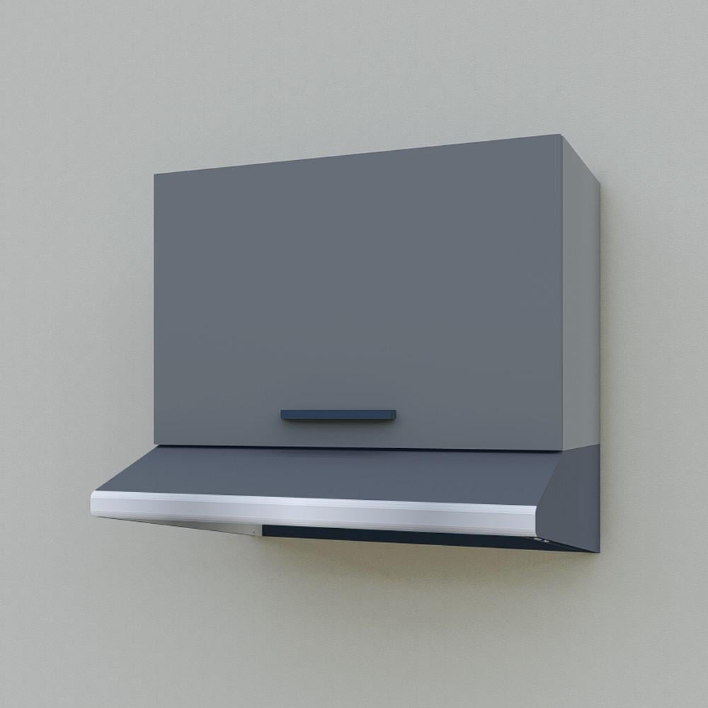 Шафа навісна Opendoors МП2 для кухні під витяжку 600 мм Графітовий/Антрацитовий (МП2/11) - фото 2 Шафа навісна Opendoors МП2 для кухні під витяжку 600 мм Графітовий/Антрацитовий (МП2/11) - фото 2
