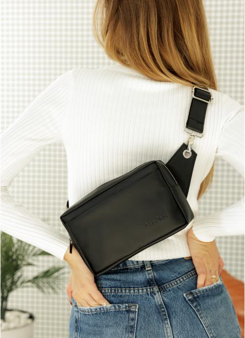 Сумка жіноча екошкіра водостійка Чорний (2618898871) - фото 6 Сумка жіноча екошкіра водостійка Чорний (2618898871) - фото 6