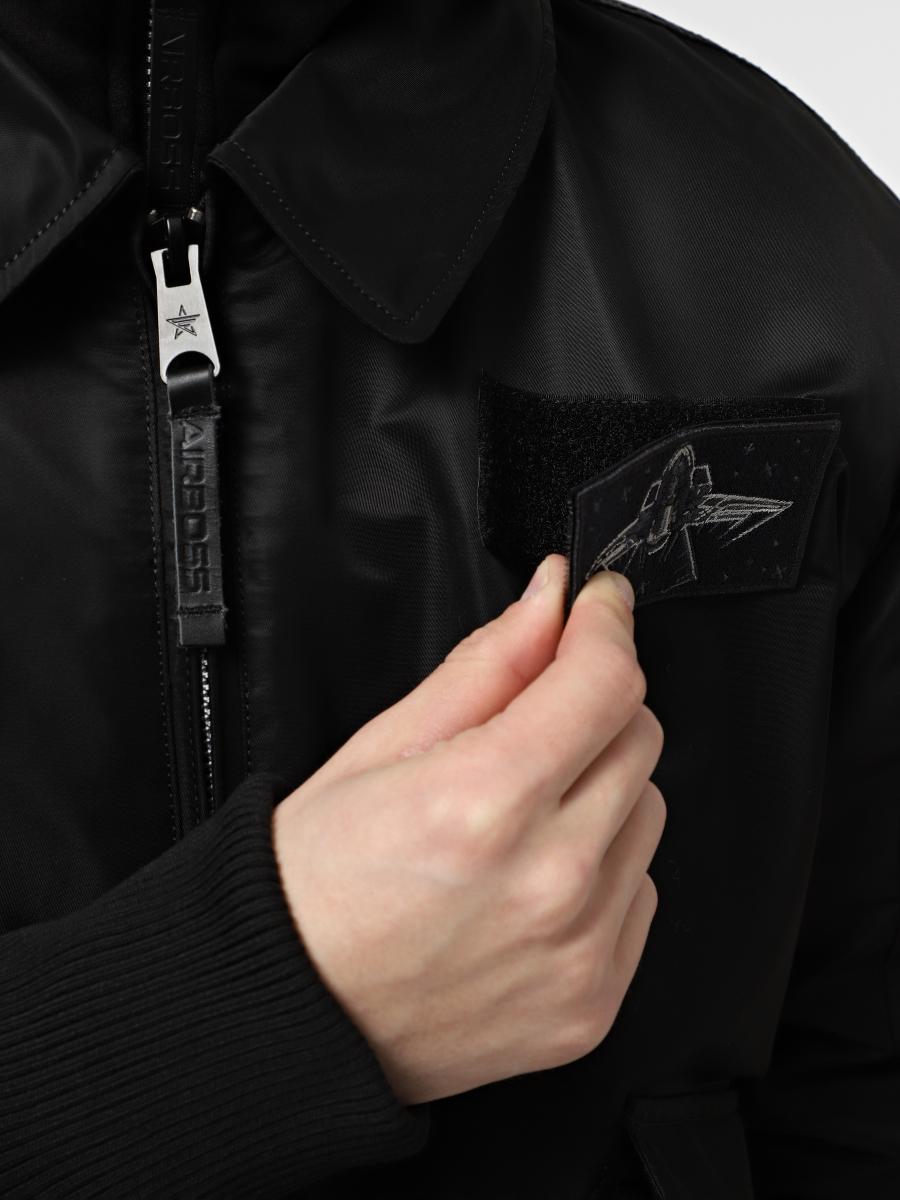 Куртка бомбер CWU 45/P Raptor S Чорний (125577) - фото 2