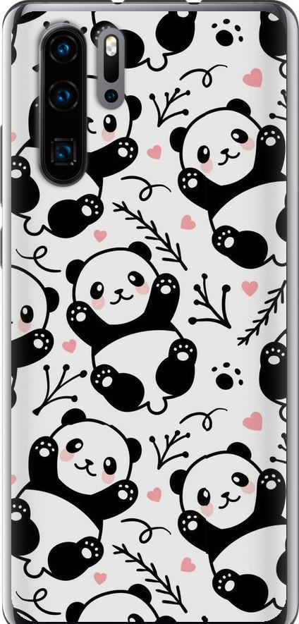 Чехол на Huawei P30 Pro Панды (4318t-1621-42517)