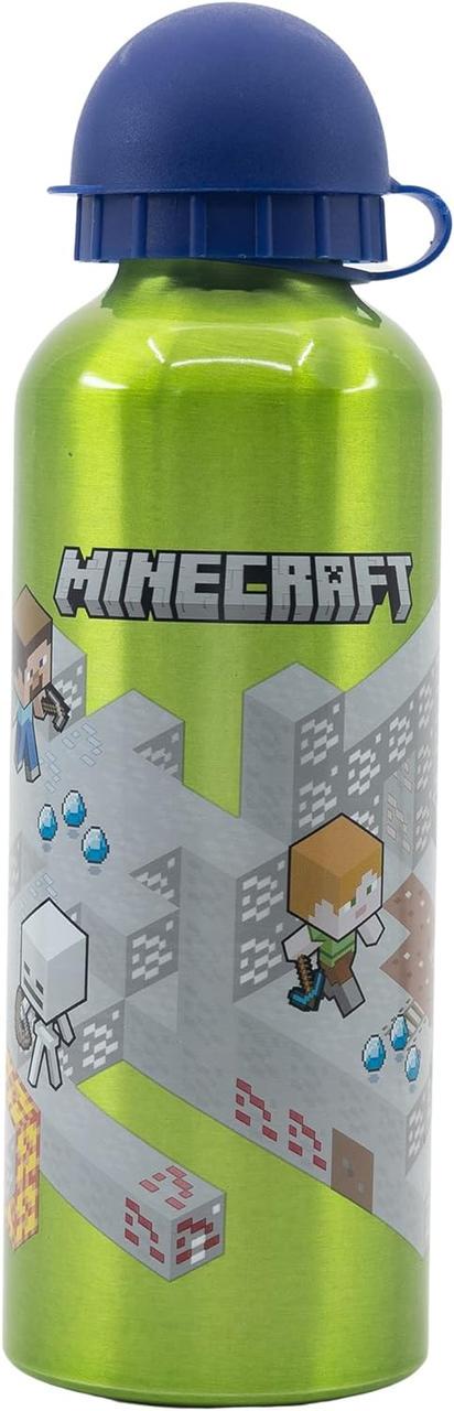 Бутылка алюминиевая детская Stor Minecraft 40460 530 мл (31480955)