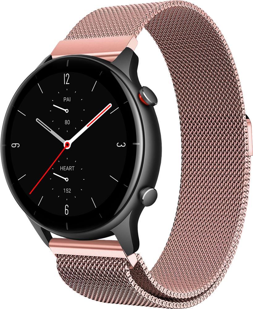 Ремешок Миланская петля Milano Amazfit GTR 2 Pink (27069)