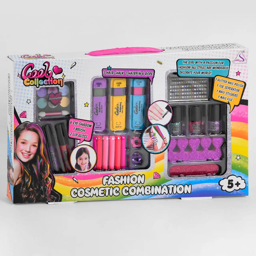 Детская косметика J-2016 Мелки для волос лаки/блески/тени (J-2016)