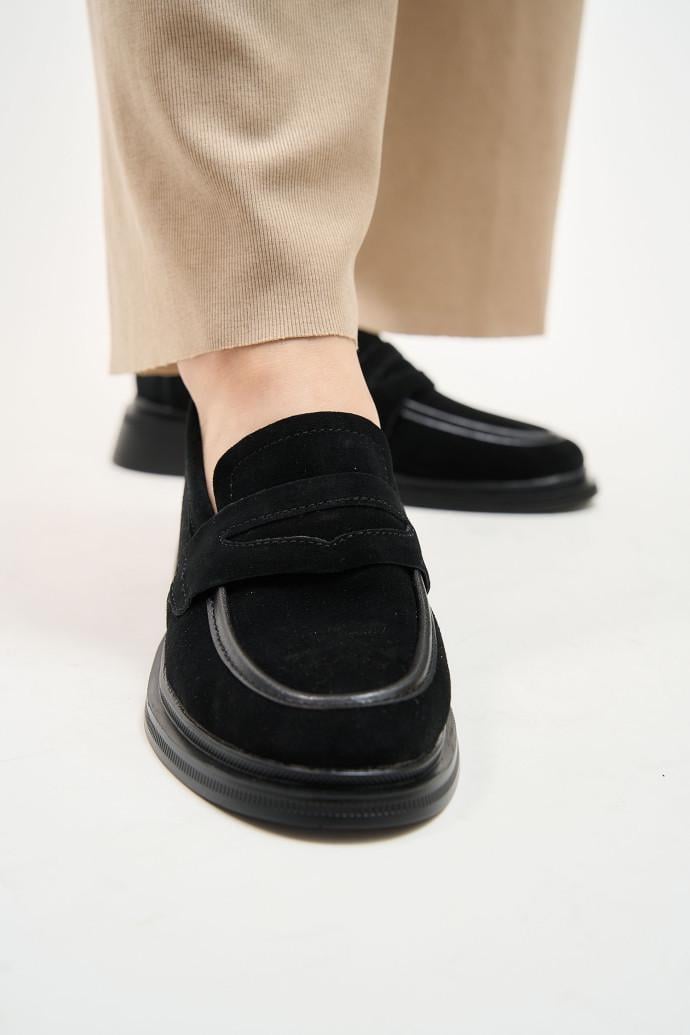 Лоферы женские LONZA р. 39 Черный (192263) - фото 5 Лоферы женские LONZA р. 39 Черный (192263) - фото 5