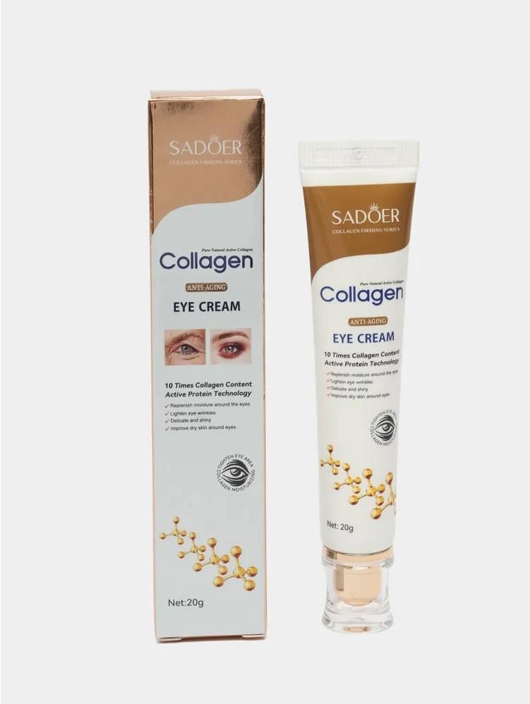 Крем для кожи вокруг глаз Sadoer Collagen Anti-Aging Eye Cream с коллагеном 20 г (26919380)