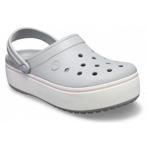 Сабо Crocs Platform M7W9 р. 39 Light Grey/Rose - фото 2 Сабо Crocs Platform M7W9 р. 39 Light Grey/Rose - фото 2