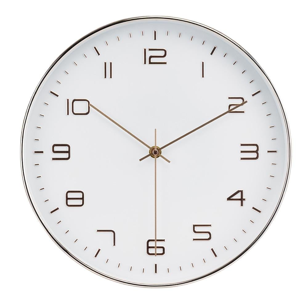 Часы настенные Elisey Голден да Бело-золотой 30 см (2016-033)